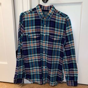J. Crew flannel button down